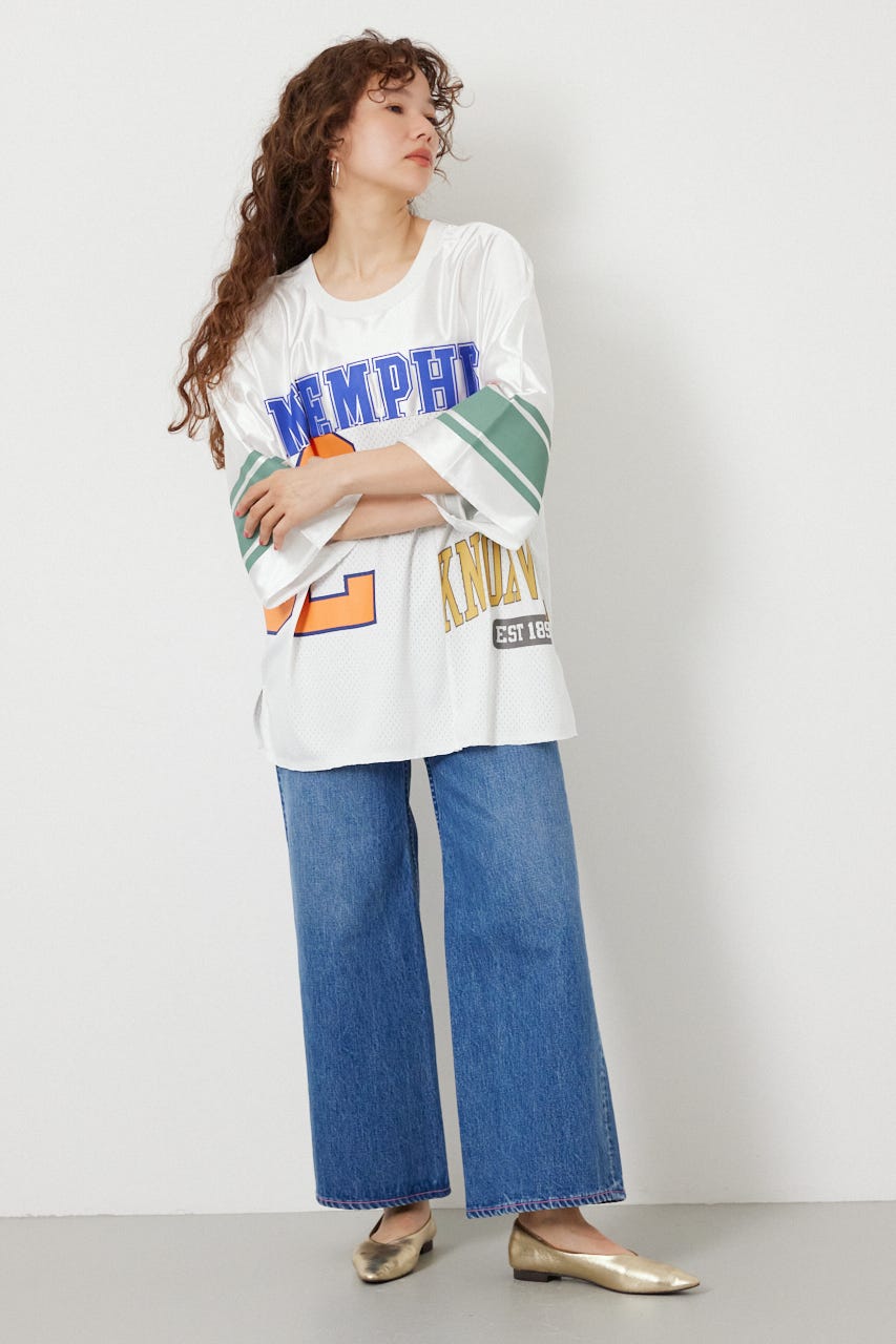 リメイク 2WAY GAMEトップス O/WHT FREE