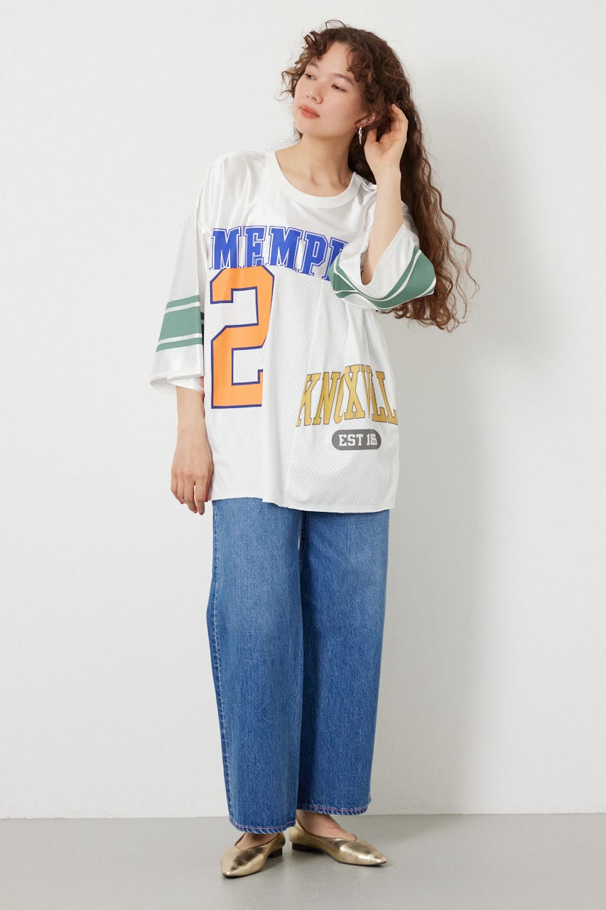 リメイク 2WAY GAMEトップス O/WHT FREE