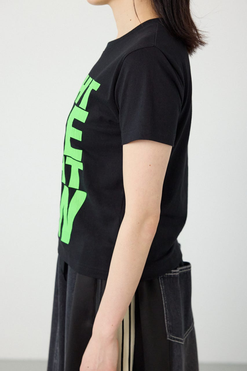 Message Tシャツ BLK M