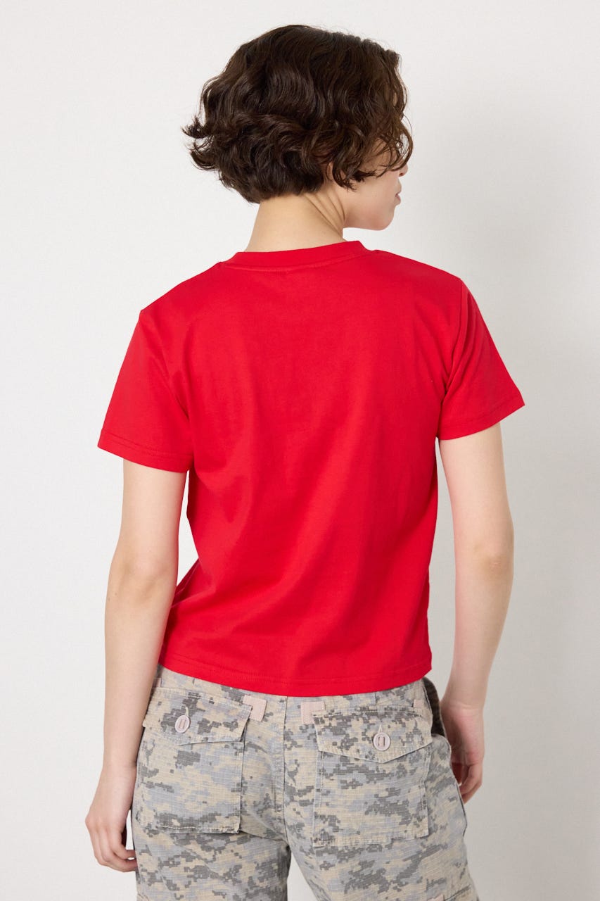 Message Tシャツ RED S