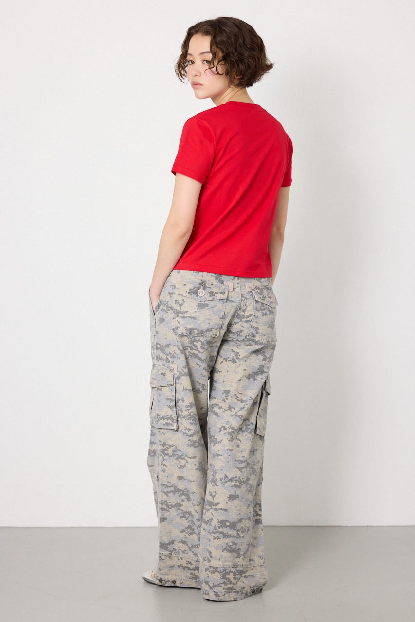 Message Tシャツ RED S