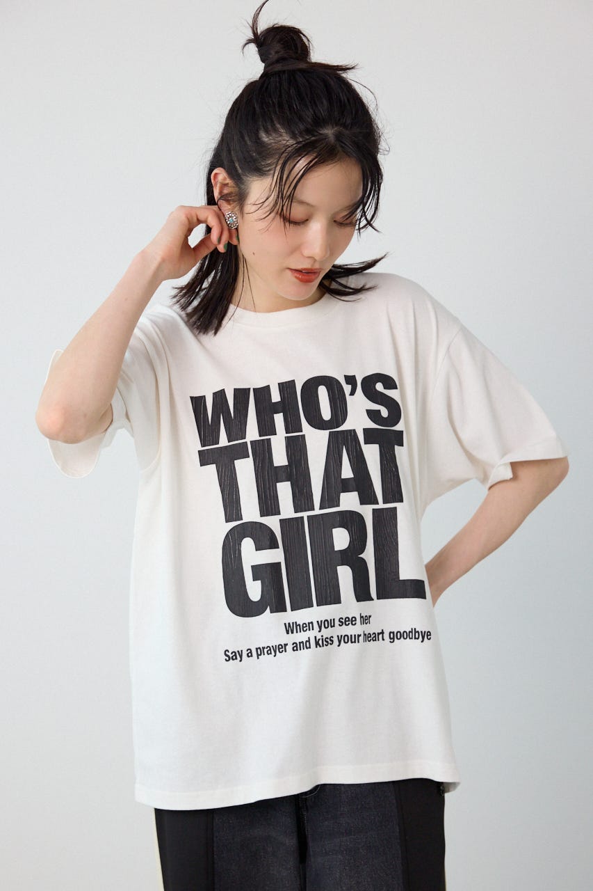 Message Tシャツ WHT M