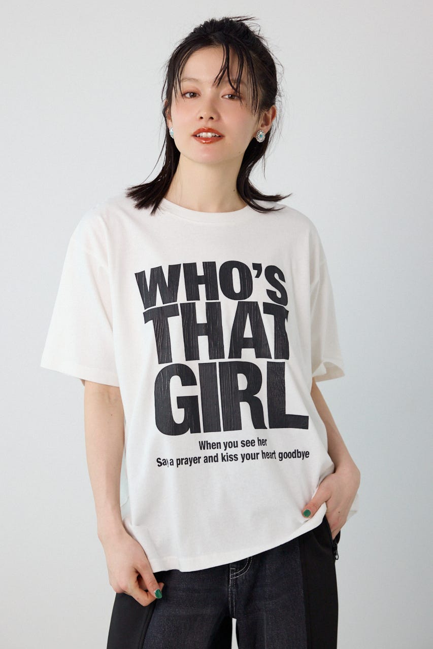 Message Tシャツ WHT M