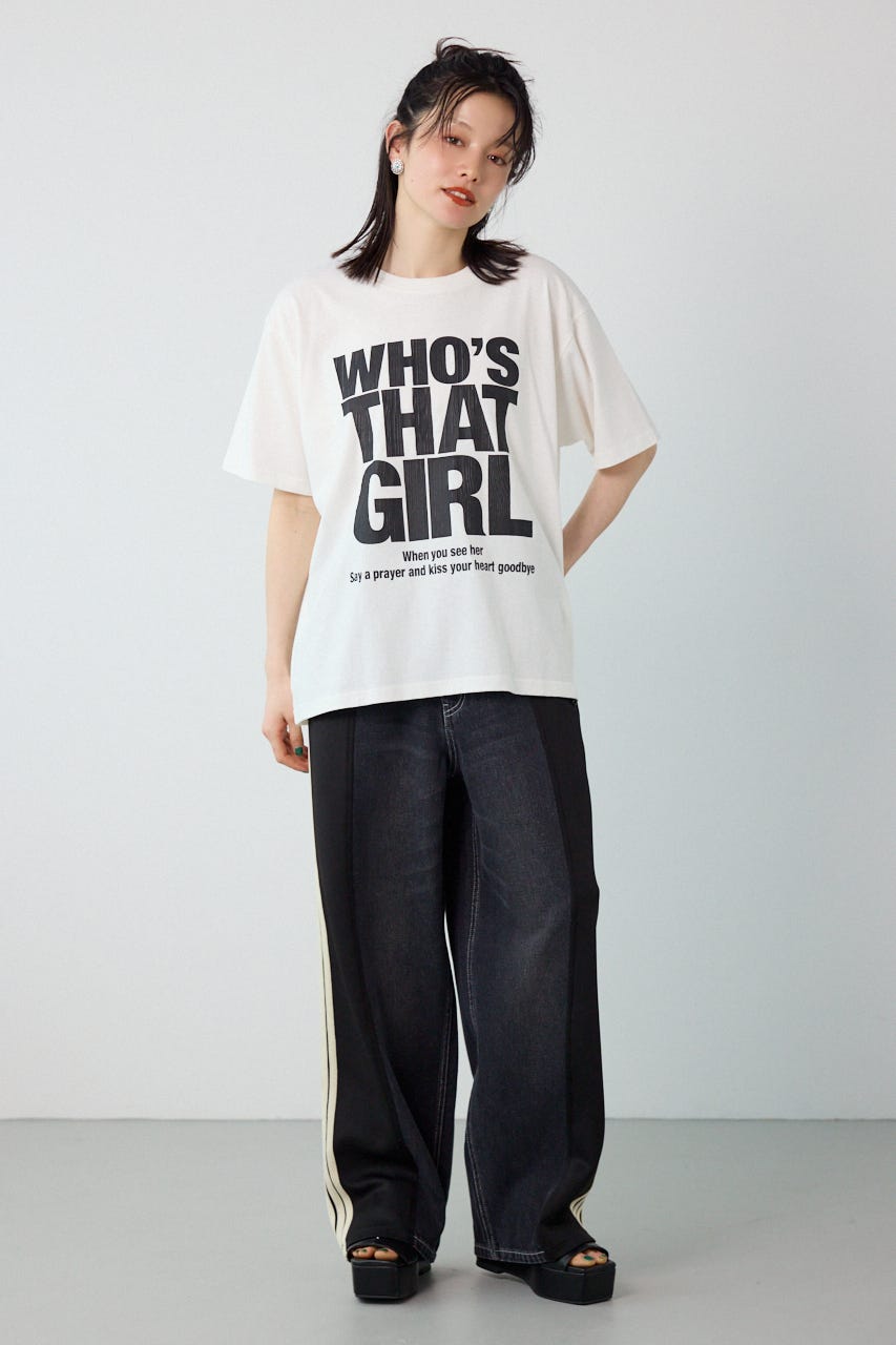 Message Tシャツ WHT M