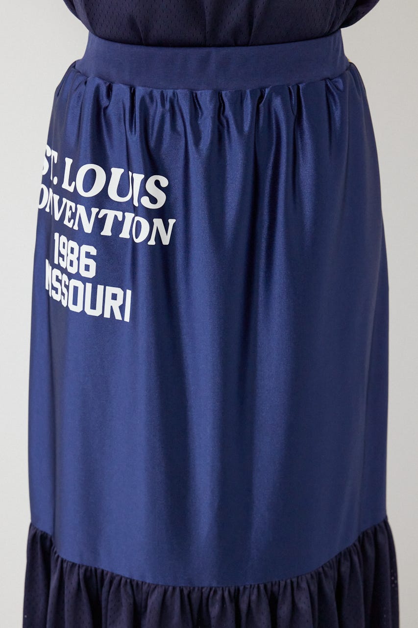 リメイク GAMEティアードスカート NVY FREE