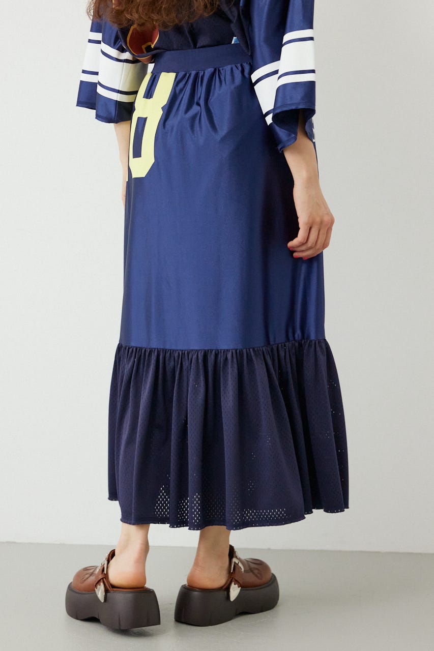 リメイク GAMEティアードスカート NVY FREE