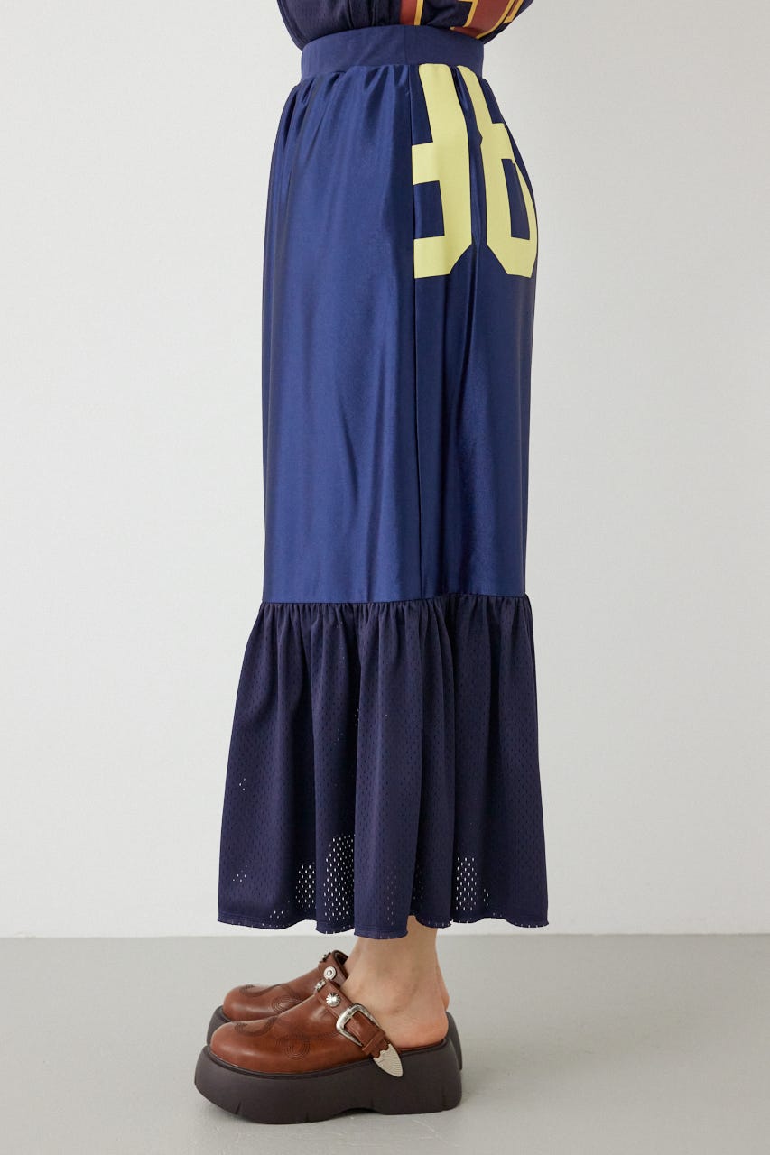 リメイク GAMEティアードスカート NVY FREE