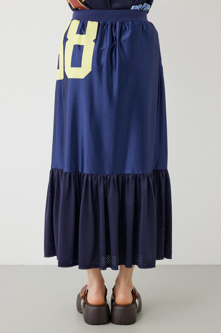 リメイク GAMEティアードスカート NVY FREE