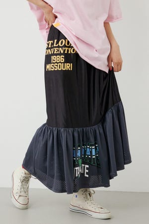 リメイク GAMEティアードスカート