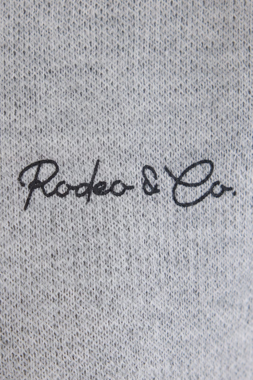 ロープロゴニットトップス L/T.GRY FREE