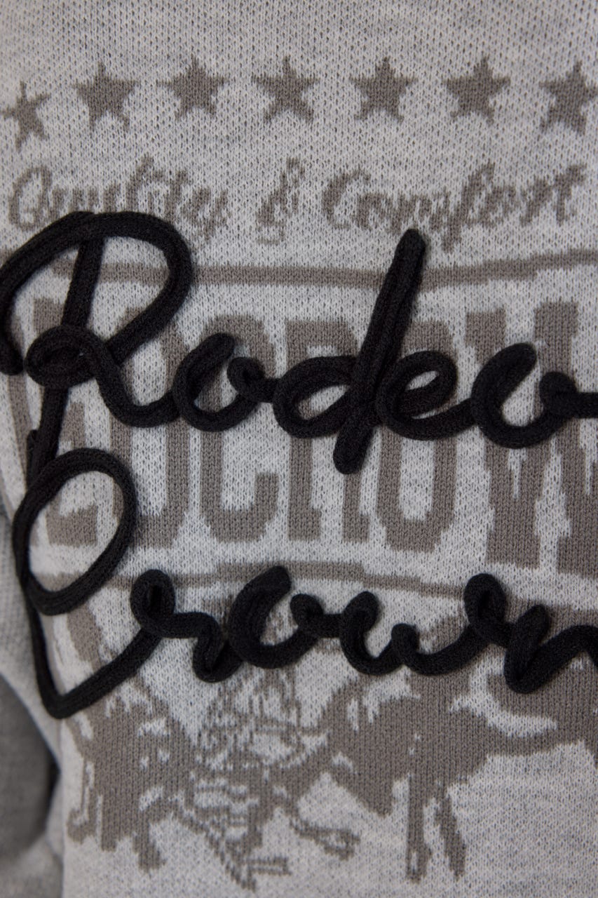 ロープロゴニットトップス L/T.GRY FREE