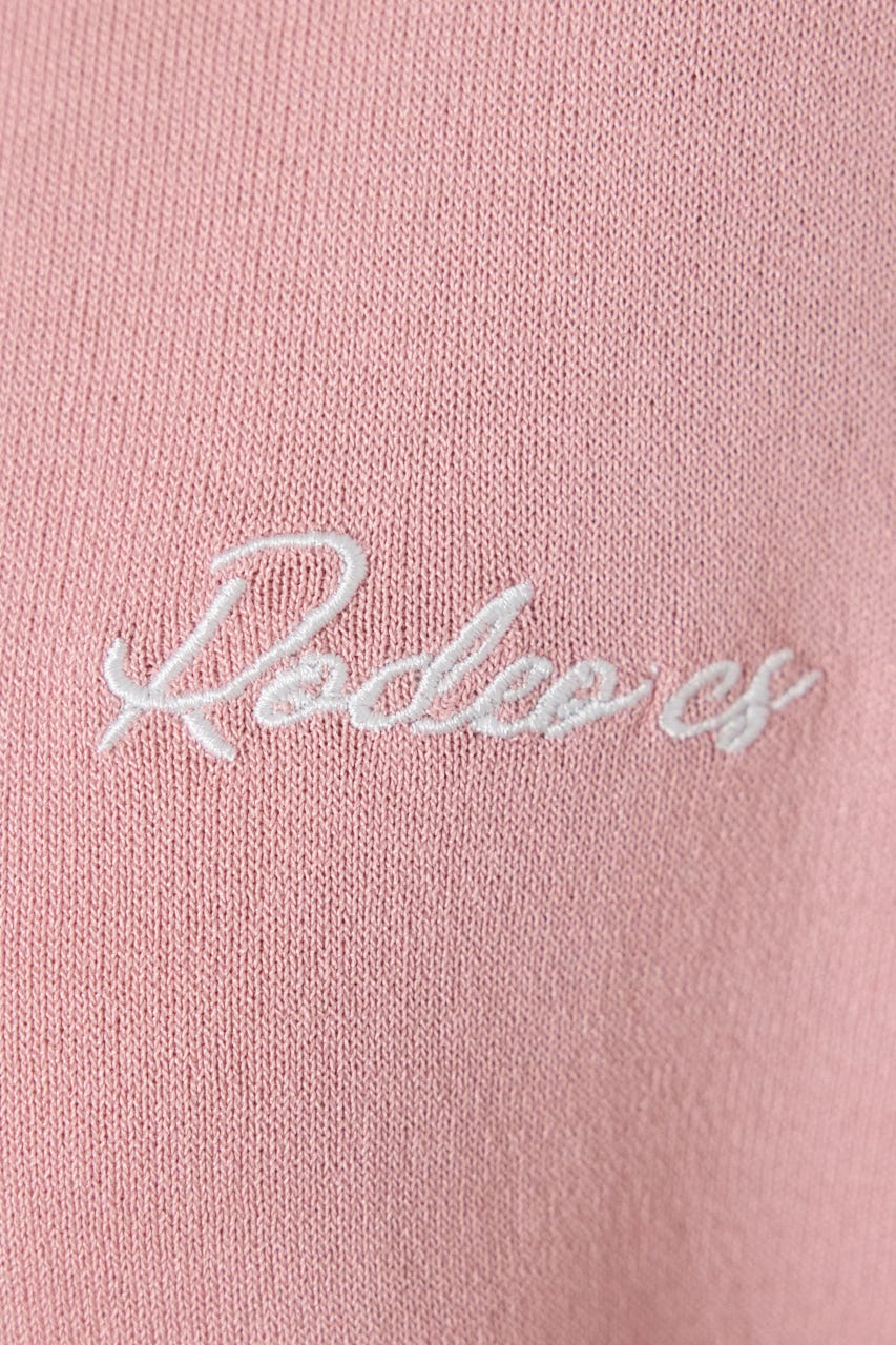 ドッキングドルマンビッグニットトップス L/PNK FREE