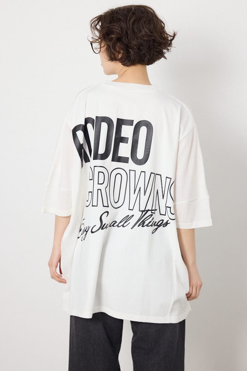 ドッキングドルマンビッグニットトップス O/WHT FREE