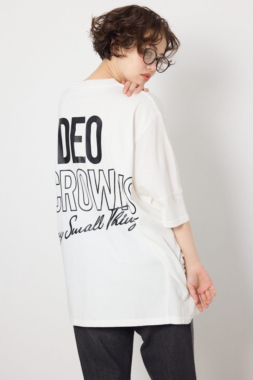 ドッキングドルマンビッグニットトップス O/WHT FREE