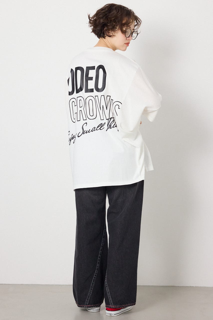 ドッキングドルマンビッグニットトップス O/WHT FREE