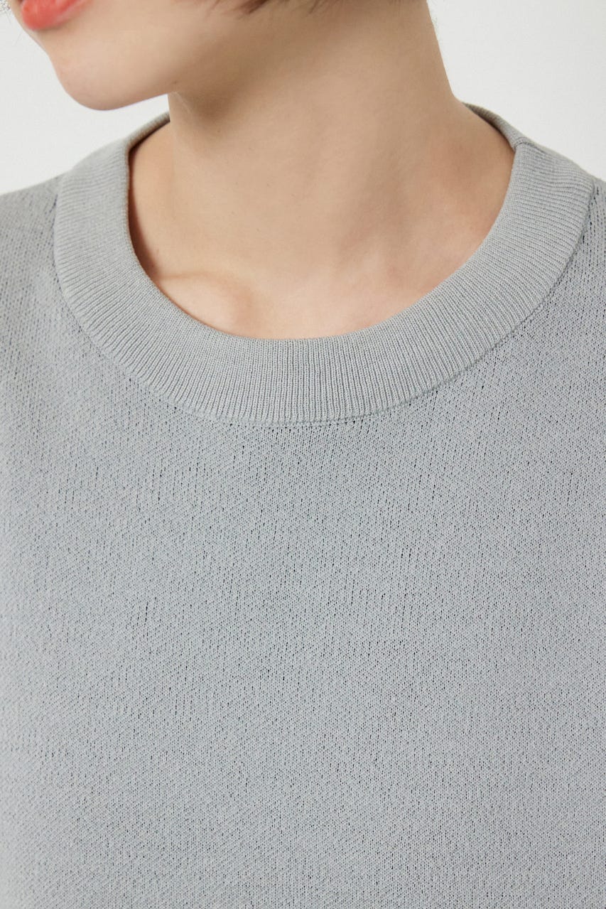 マキシロゴニットワンピース L/T.GRY FREE