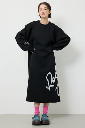 マキシロゴニットワンピース