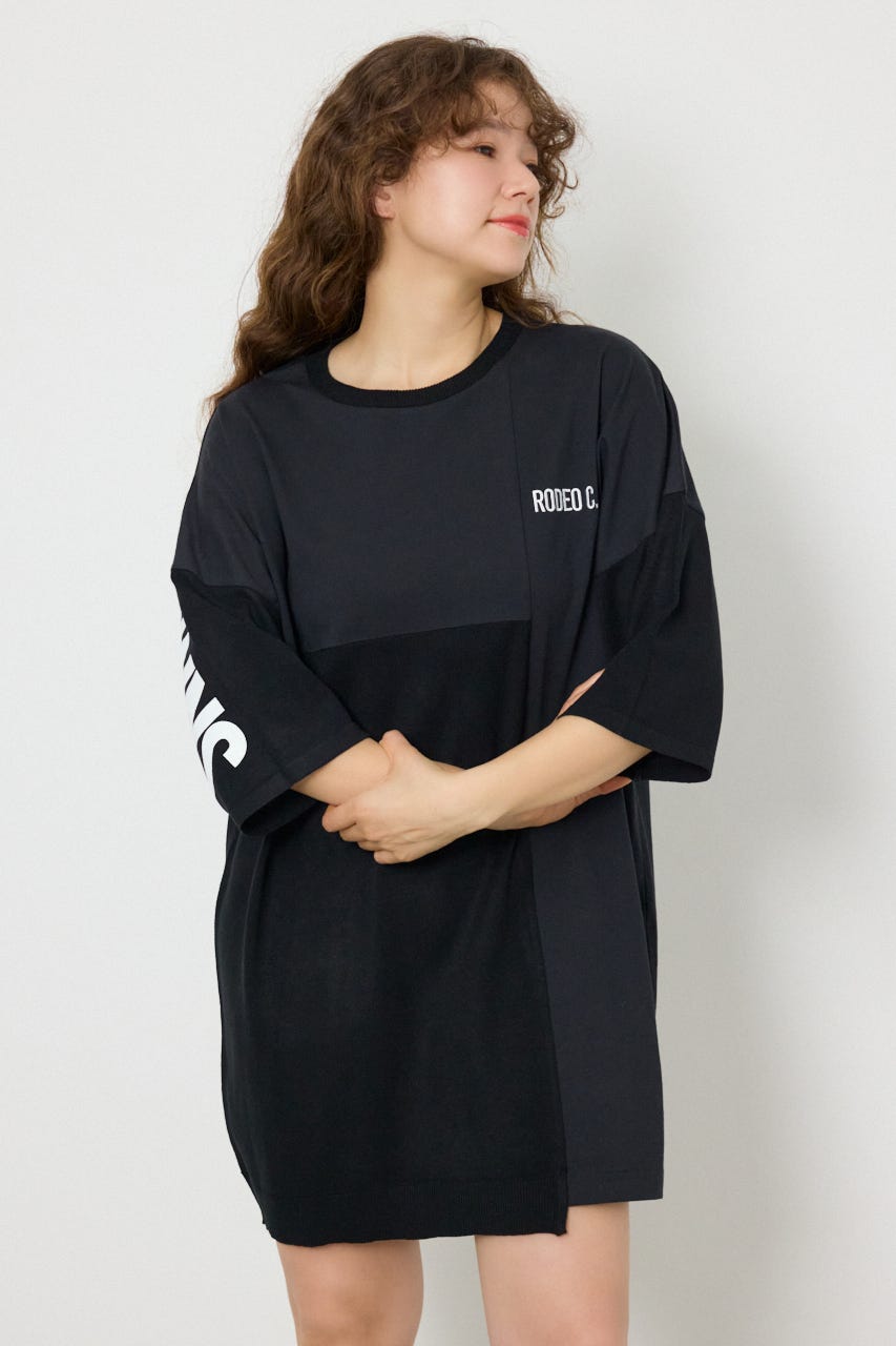 ランダムコンビニットワンピース BLK FREE