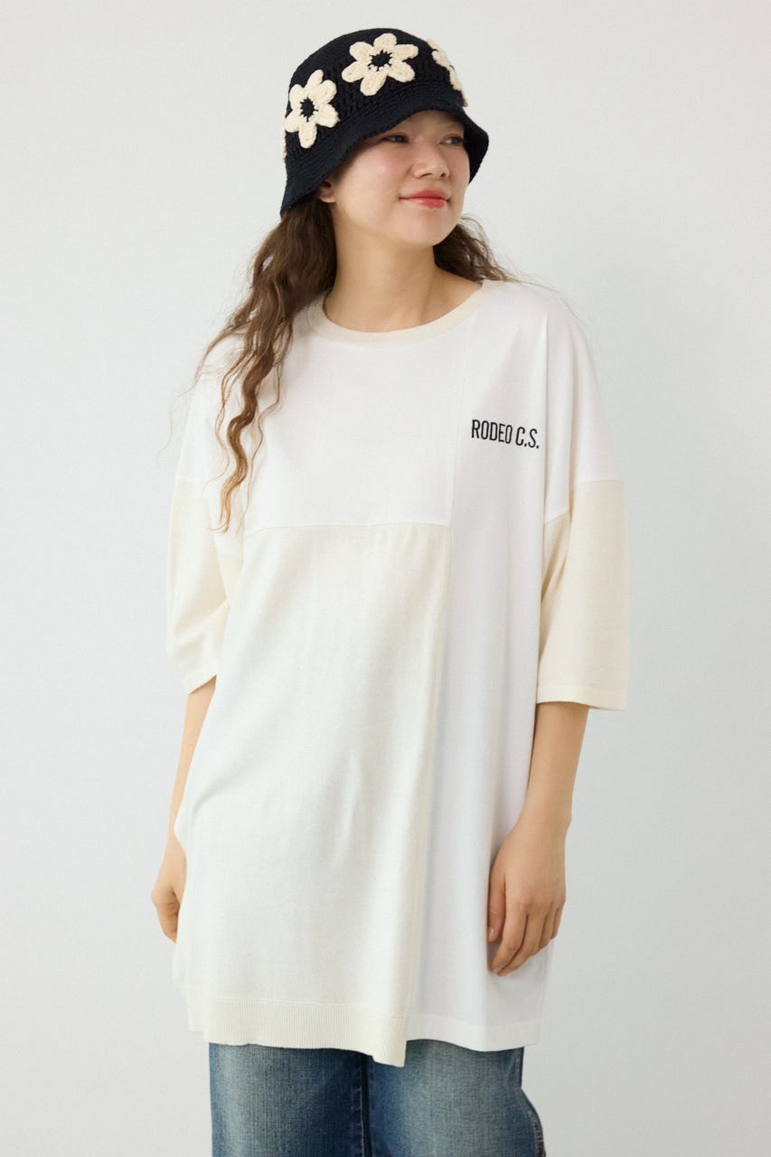 ランダムコンビニットワンピース O/WHT FREE