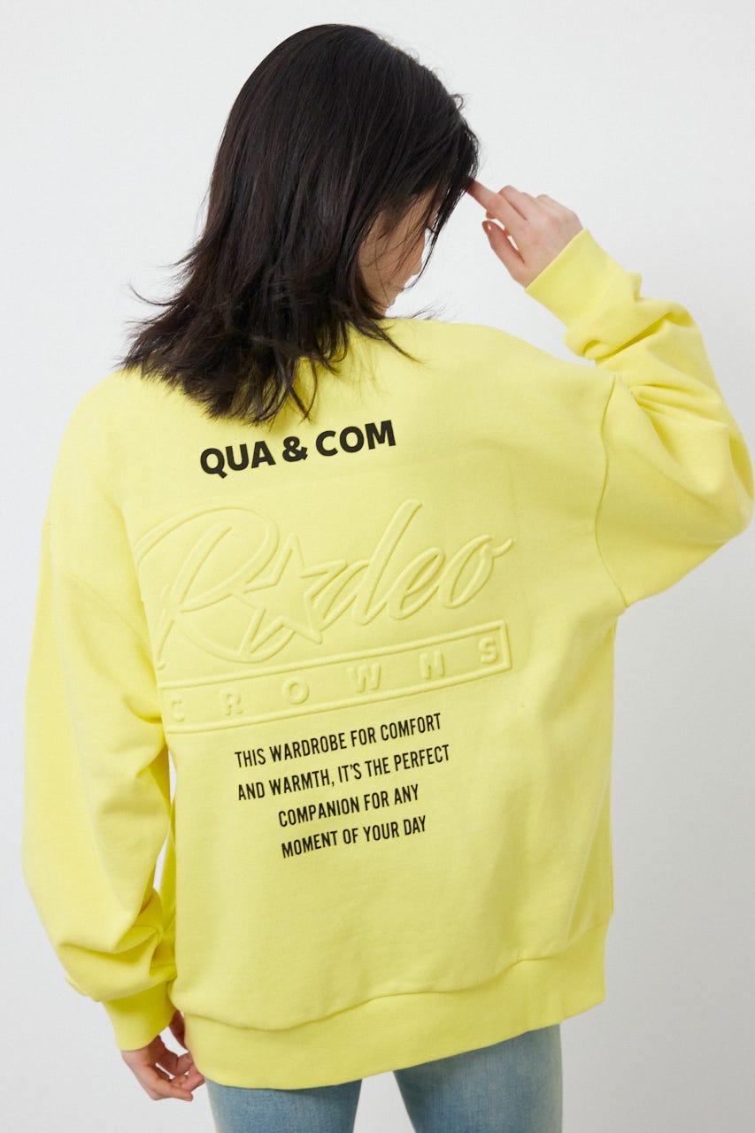 エンボススターロゴスウェットトップス L/YEL FREE