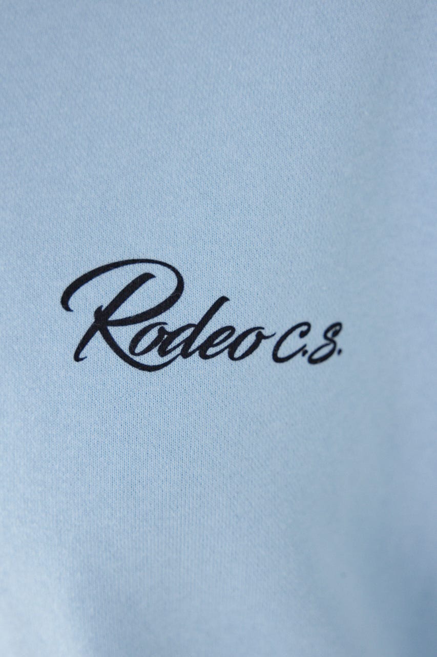 エンボススターロゴスウェットトップス SAX FREE