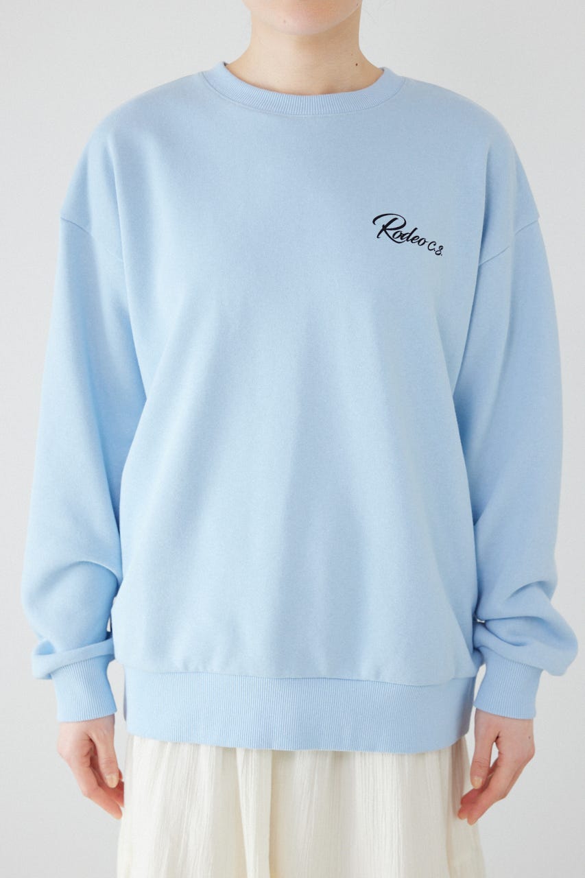 エンボススターロゴスウェットトップス SAX FREE