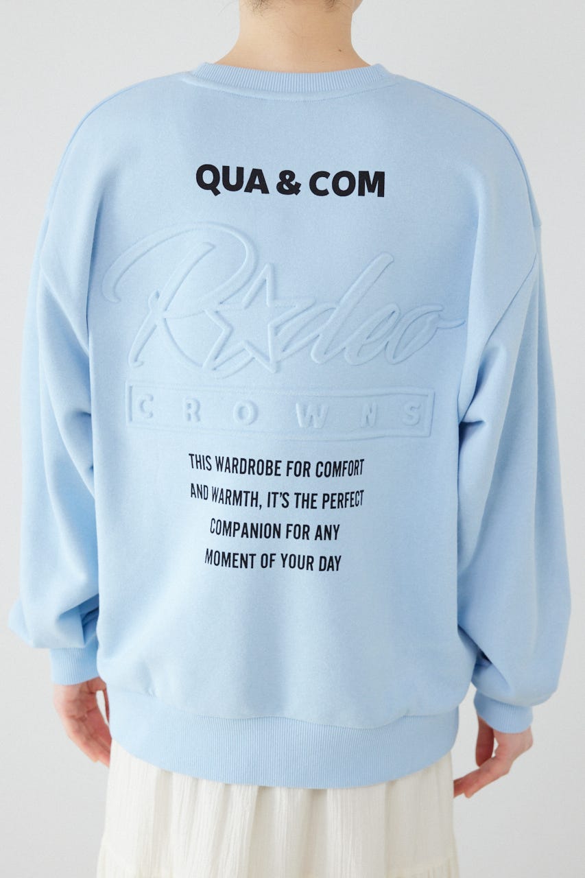 エンボススターロゴスウェットトップス SAX FREE