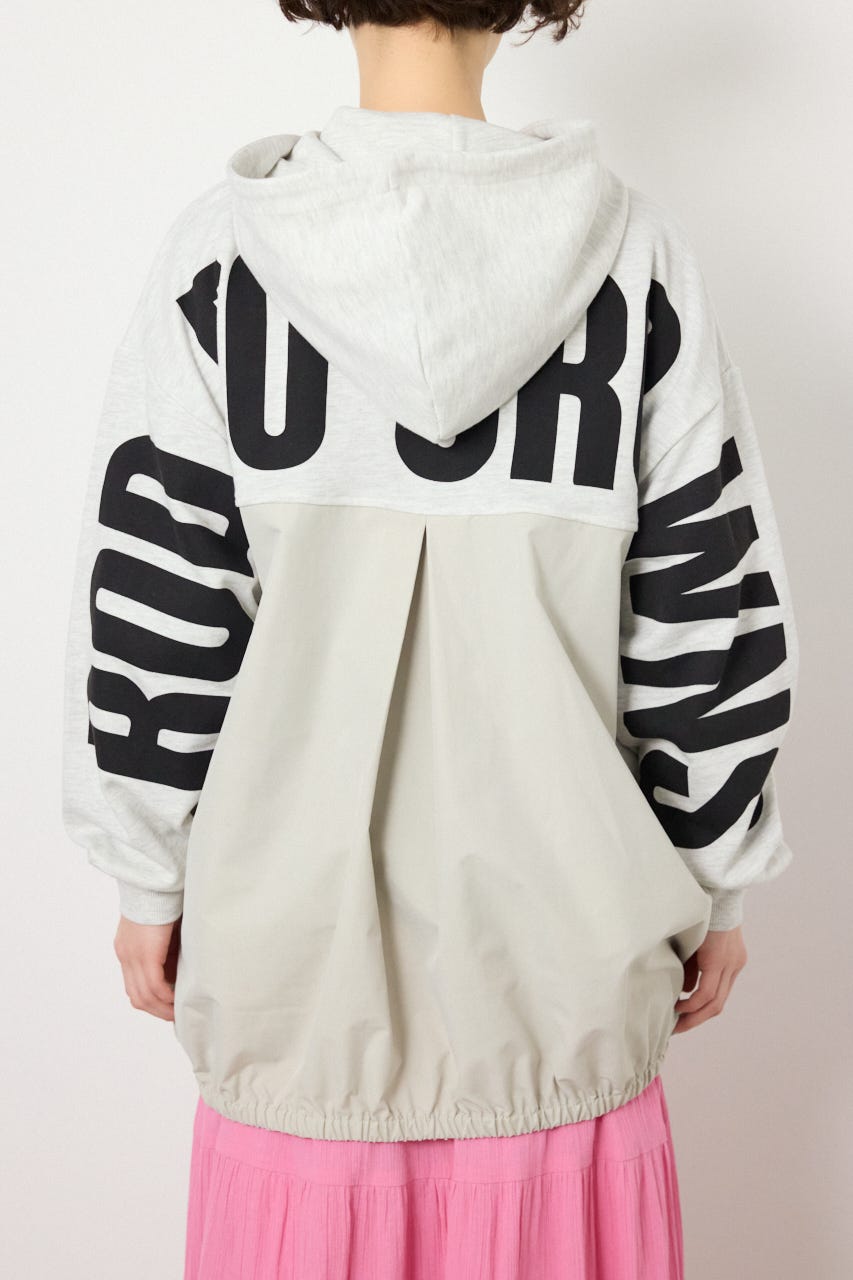 【SS先行アイテム】ドッキングロゴZIPパーカー L/T.GRY FREE