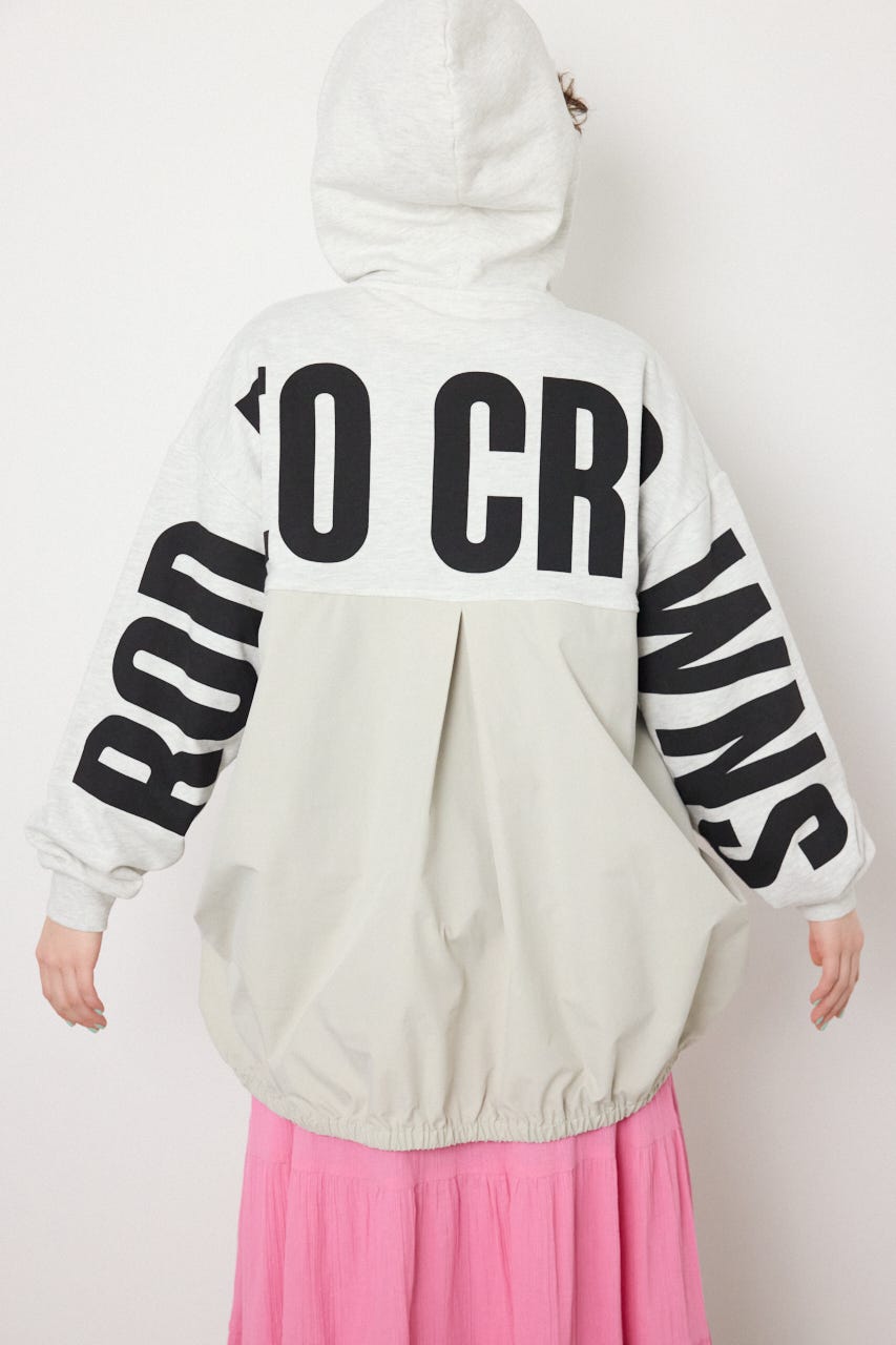 【SS先行アイテム】ドッキングロゴZIPパーカー L/T.GRY FREE