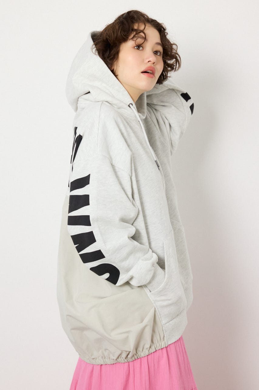 【SS先行アイテム】ドッキングロゴZIPパーカー L/T.GRY FREE