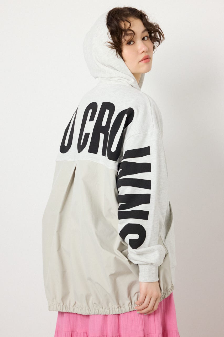 【SS先行アイテム】ドッキングロゴZIPパーカー L/T.GRY FREE