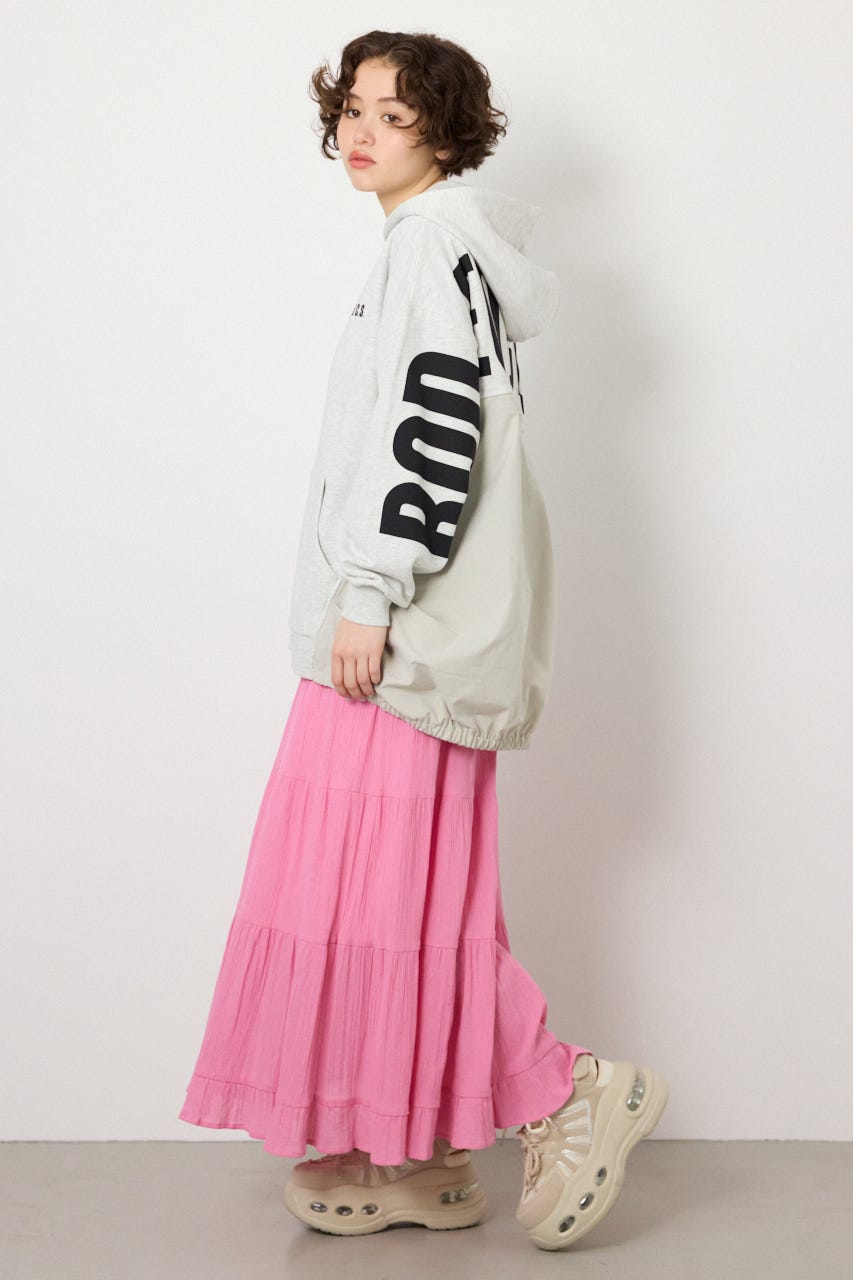 【SS先行アイテム】ドッキングロゴZIPパーカー L/T.GRY FREE