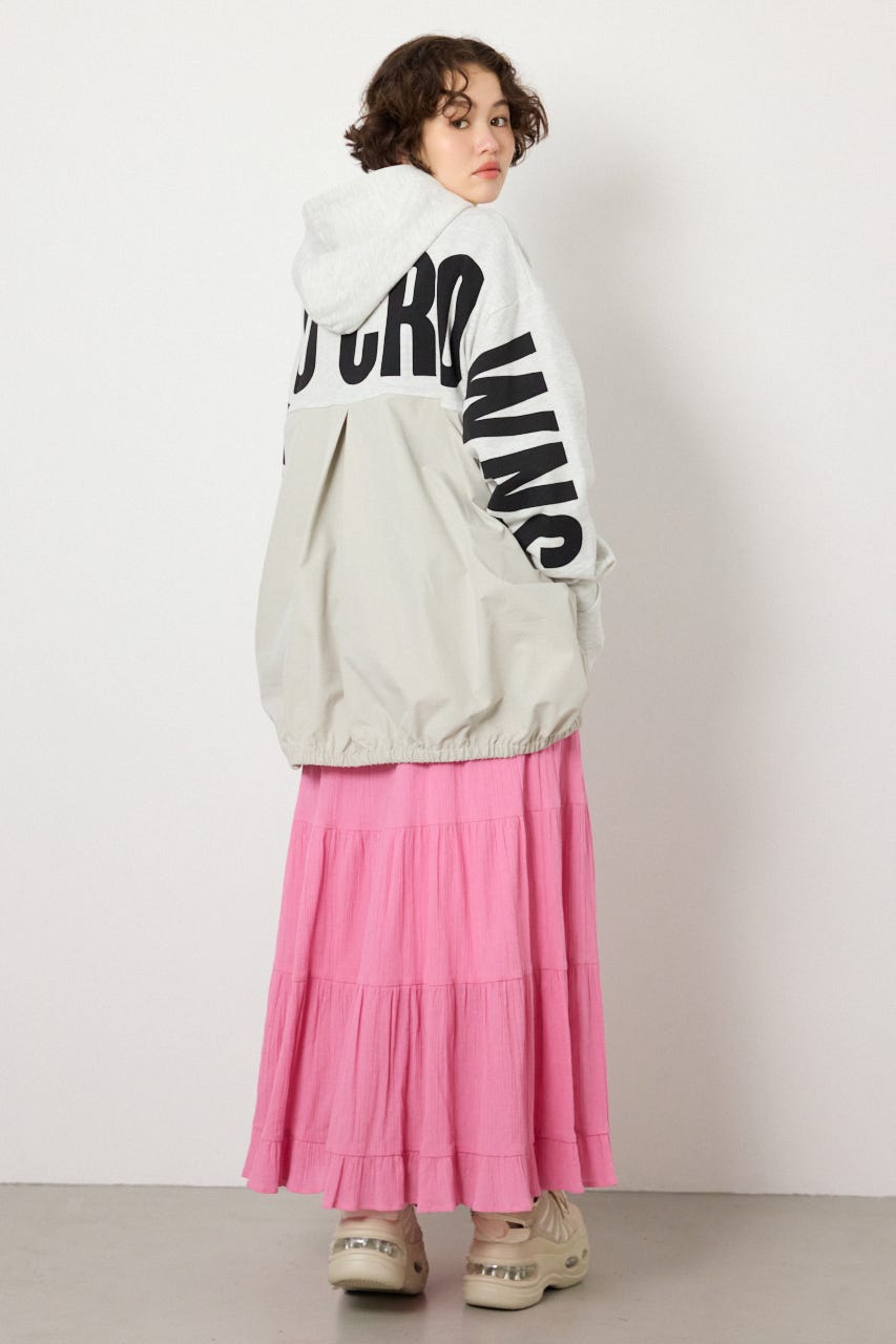 【SS先行アイテム】ドッキングロゴZIPパーカー L/T.GRY FREE