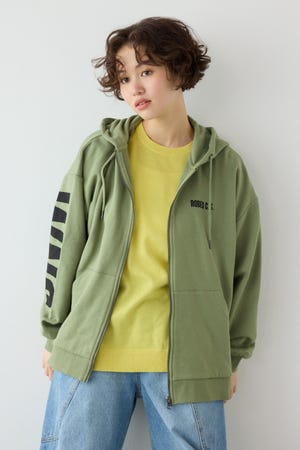 【SS先行アイテム】ドッキングロゴZIPパーカー