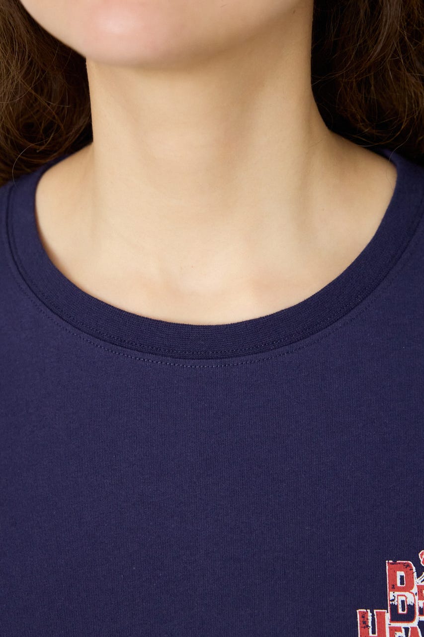 Various バルーンスリーブTシャツ NVY FREE