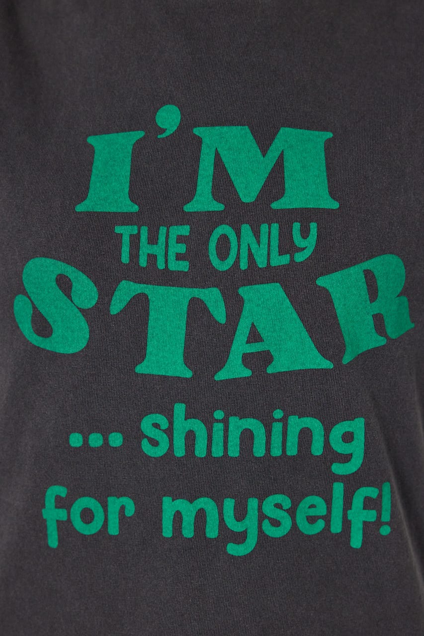 アソートMessage Tシャツ C.GRY FREE