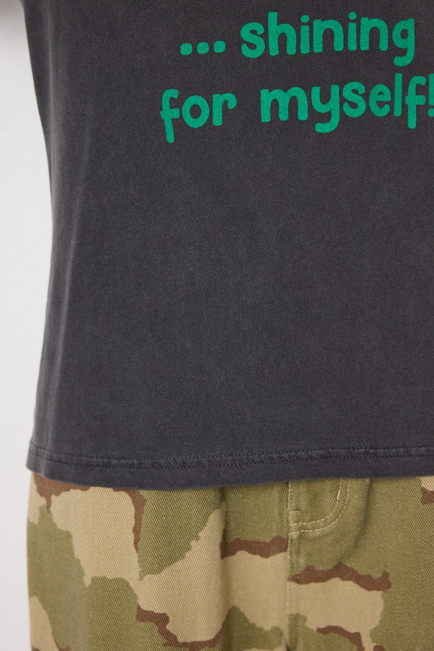 アソートMessage Tシャツ C.GRY FREE