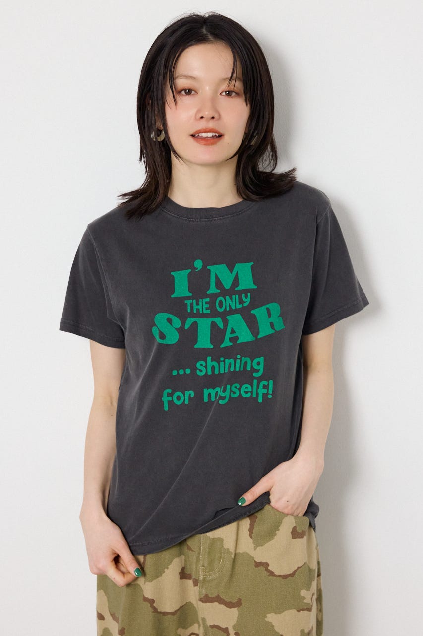 アソートMessage Tシャツ C.GRY FREE