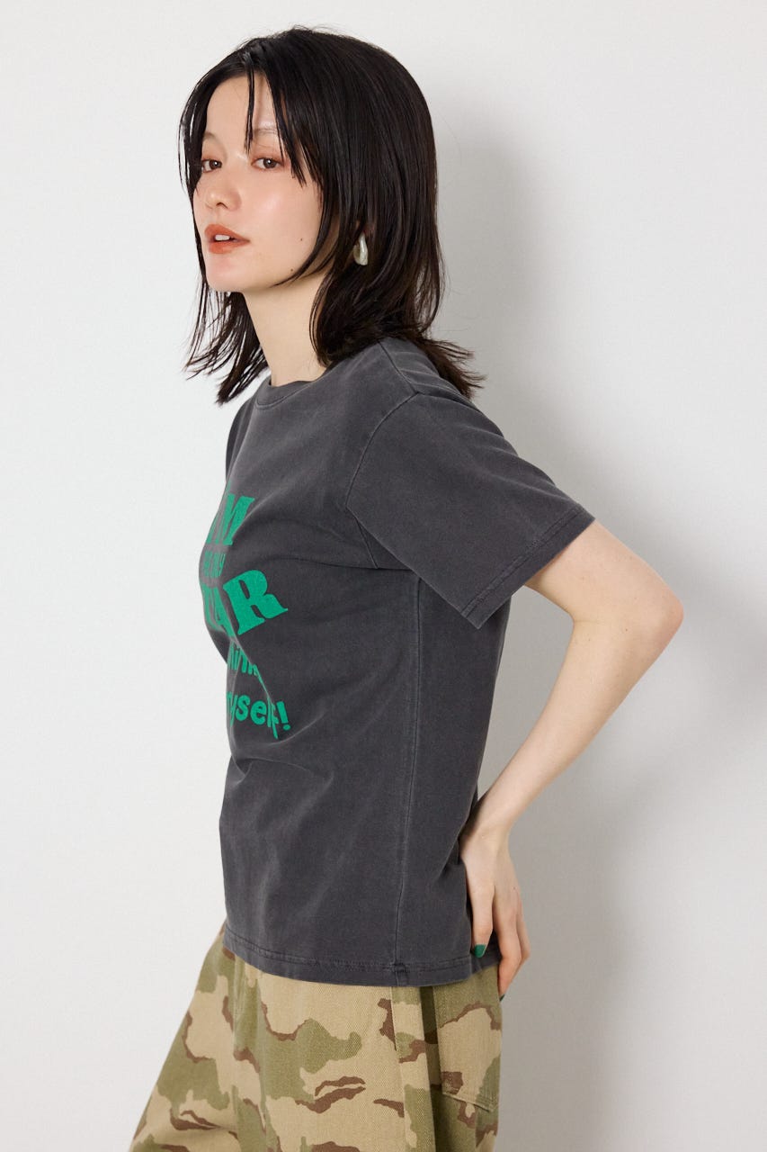 アソートMessage Tシャツ C.GRY FREE