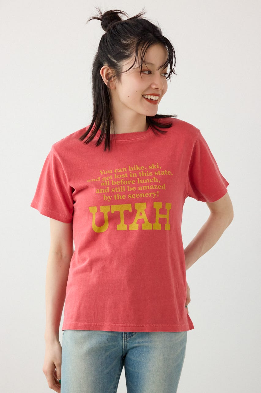 アソートMessage Tシャツ RED FREE