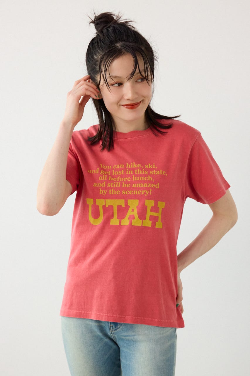 アソートMessage Tシャツ RED FREE