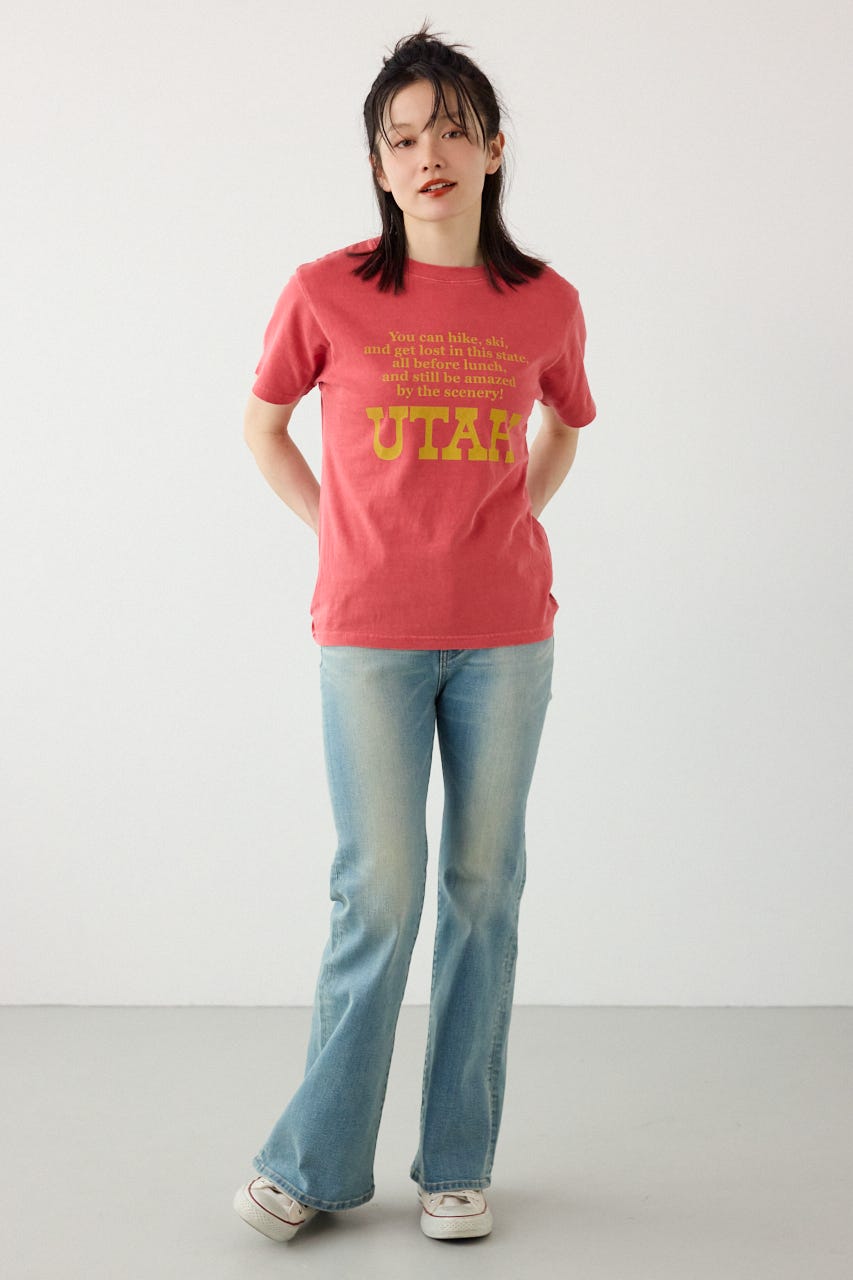 アソートMessage Tシャツ RED FREE