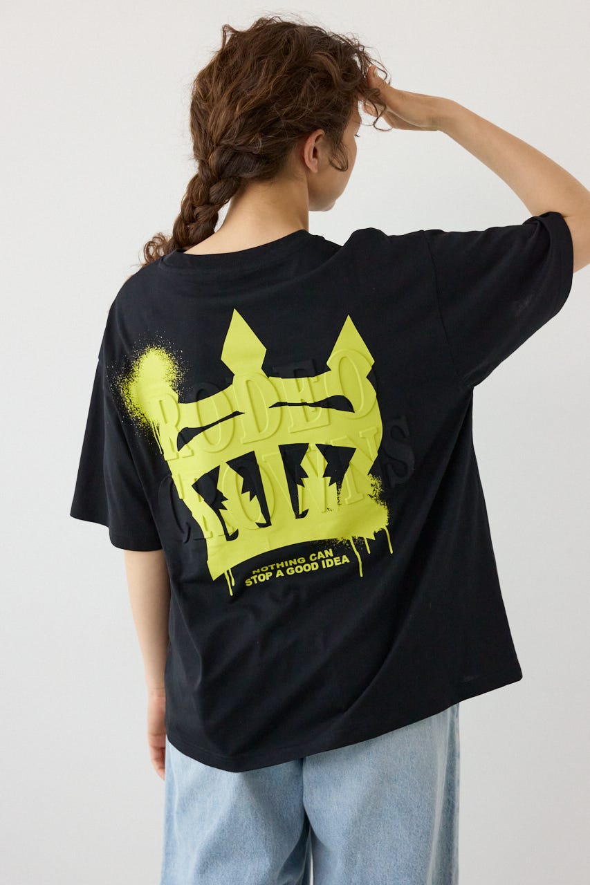 MASTER PROTECT Spray ロゴTシャツ BLK FREE