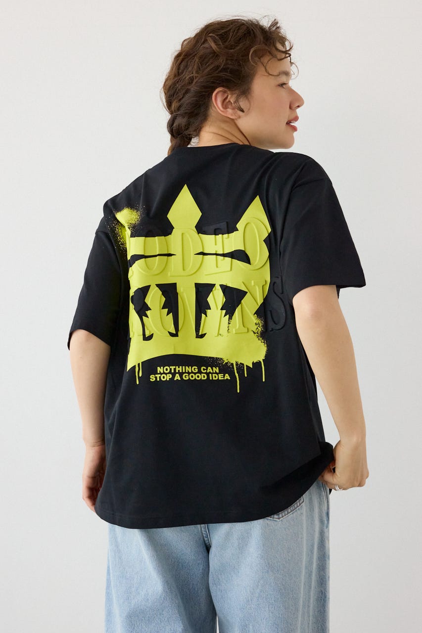 MASTER PROTECT Spray ロゴTシャツ BLK FREE
