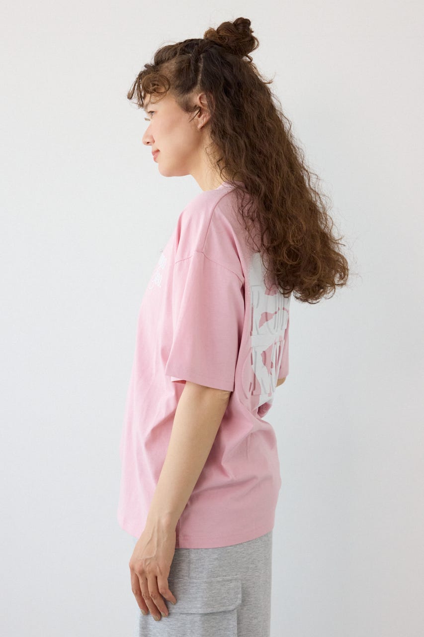 MASTER PROTECT Spray ロゴTシャツ L/PNK FREE