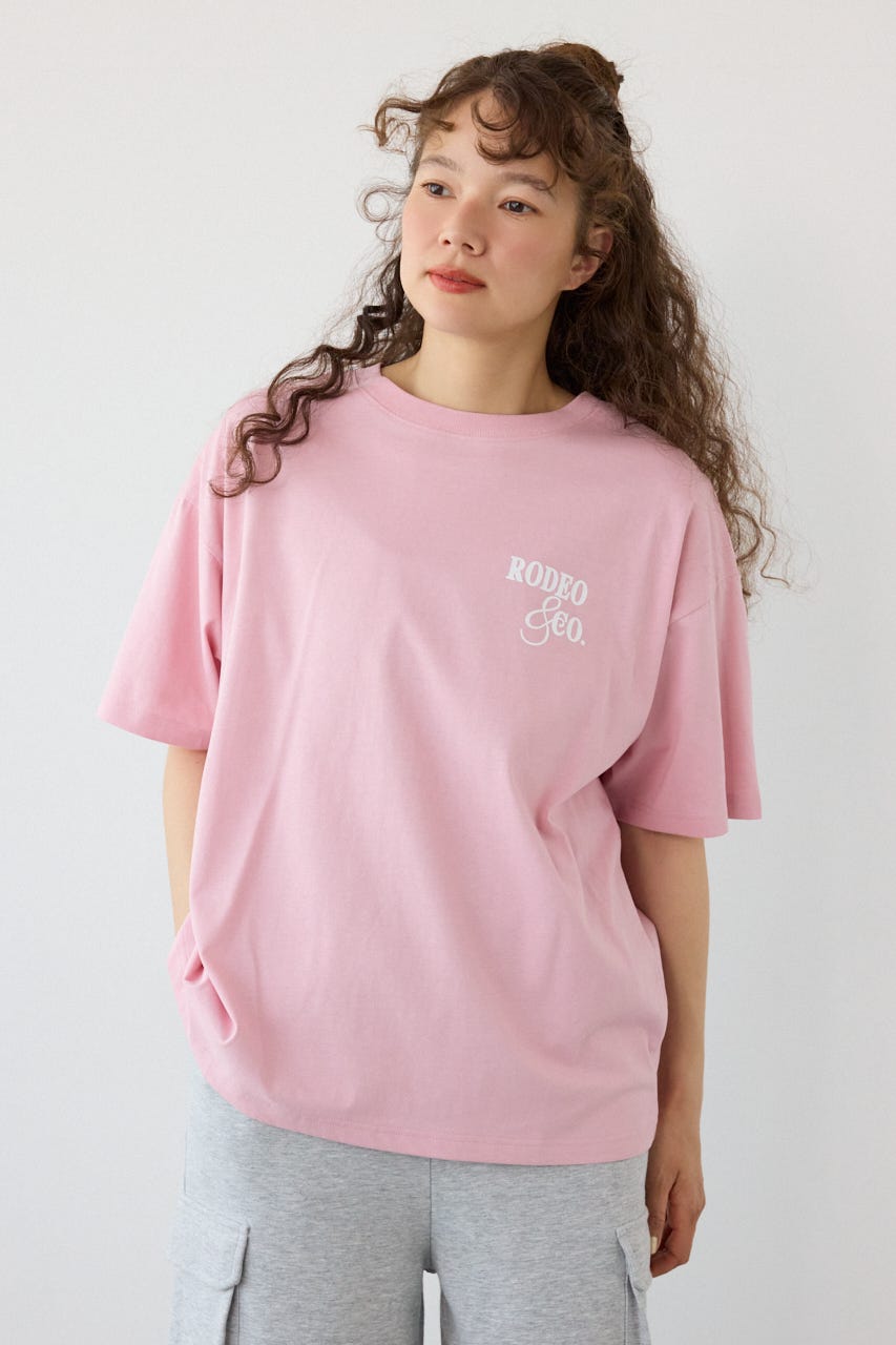 MASTER PROTECT Spray ロゴTシャツ L/PNK FREE