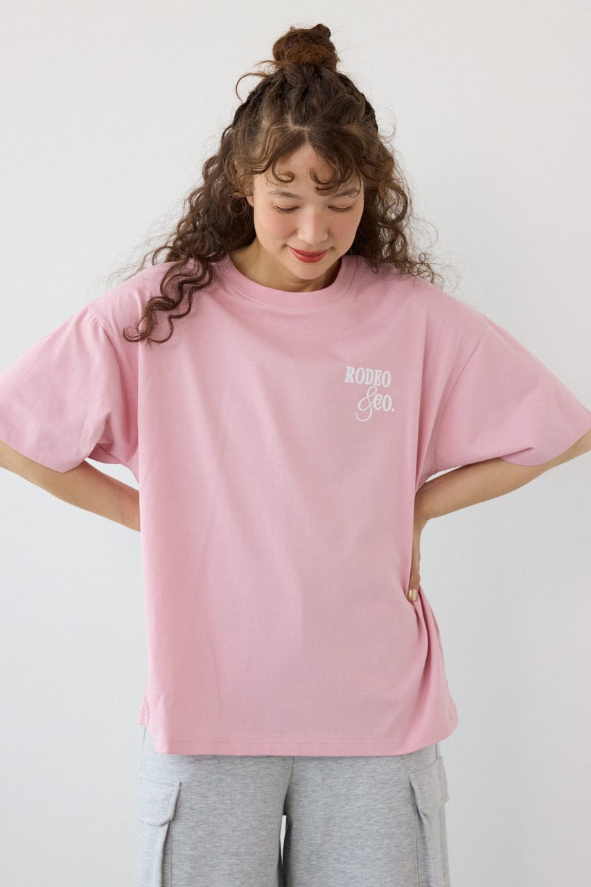 MASTER PROTECT Spray ロゴTシャツ L/PNK FREE