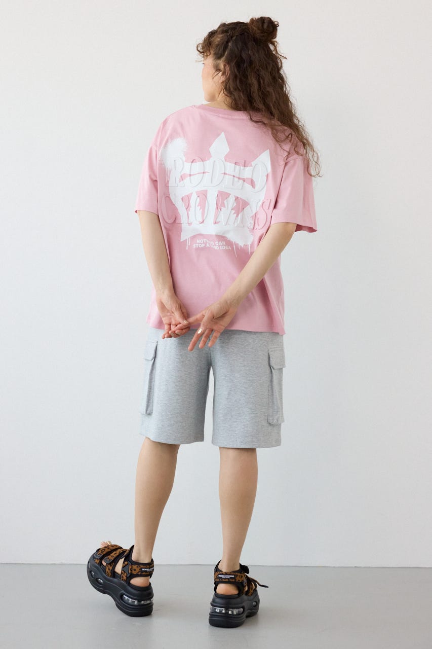 MASTER PROTECT Spray ロゴTシャツ L/PNK FREE