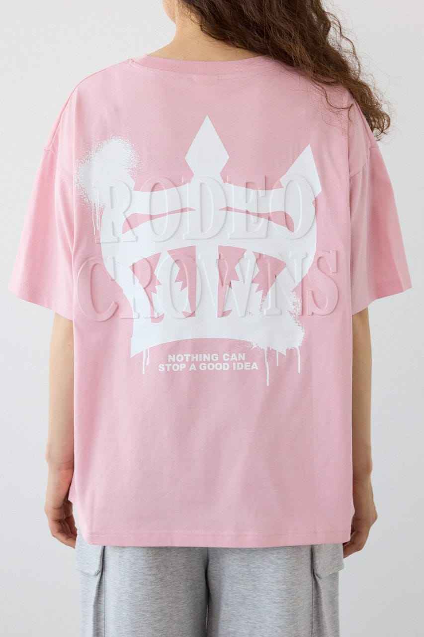MASTER PROTECT Spray ロゴTシャツ L/PNK FREE