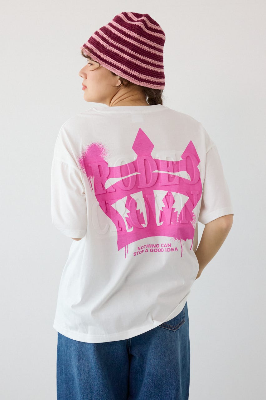 MASTER PROTECT Spray ロゴTシャツ O/WHT FREE